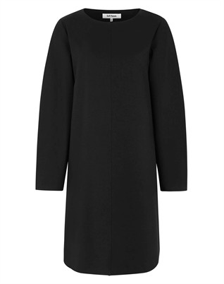 SRHuma Draped Kjole - Black